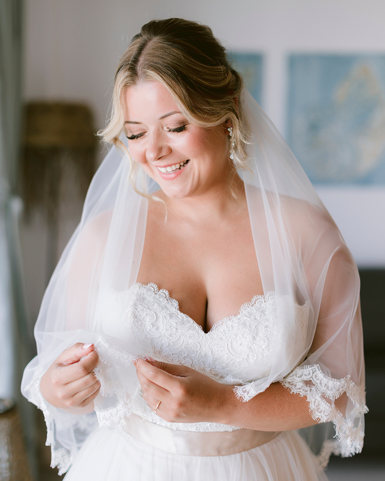 Bridal makeup look